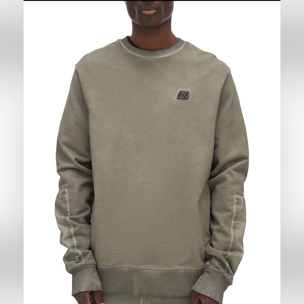 HELMUT LANG Military Crewneck Sweatshirt